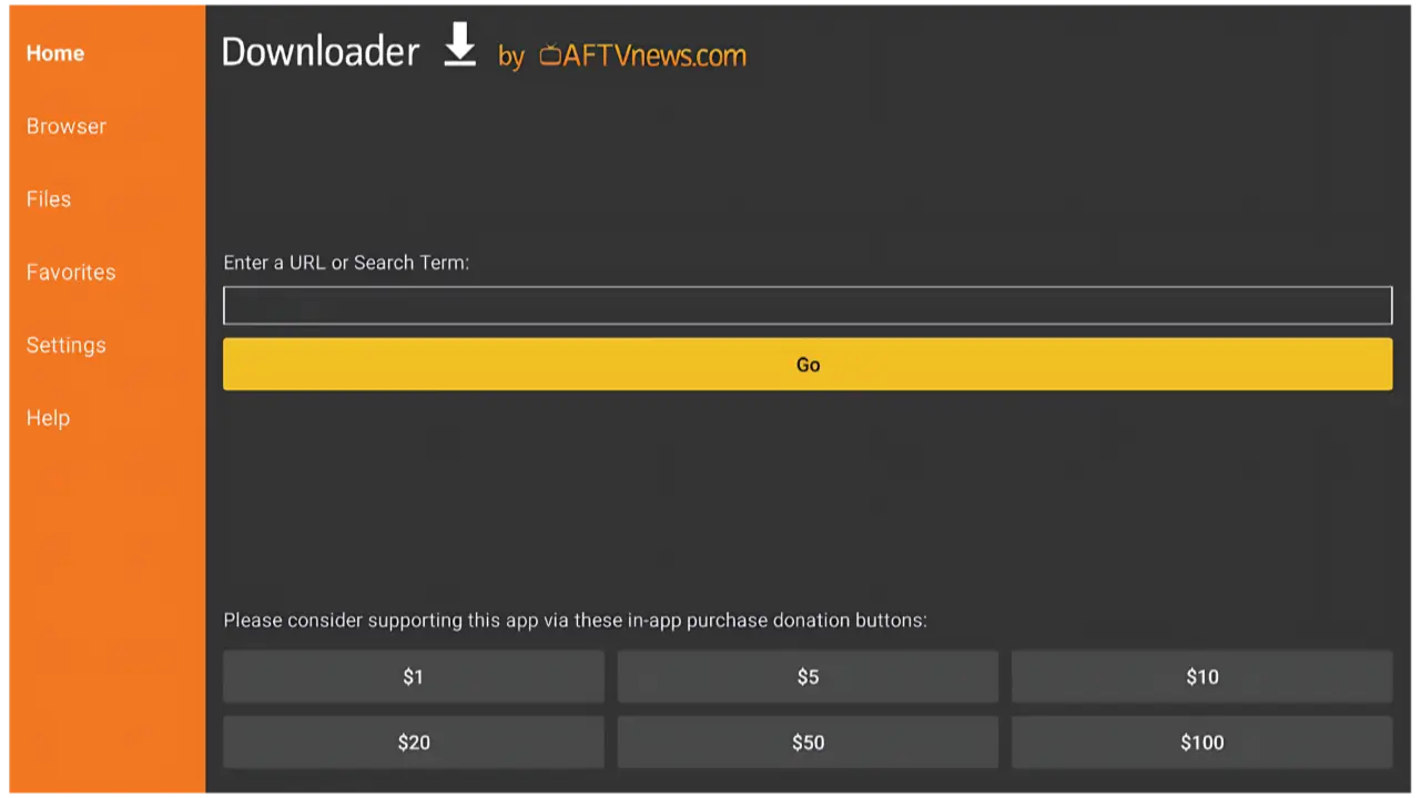 a picture show how to download waka tv app via Downloader by AFTVnews